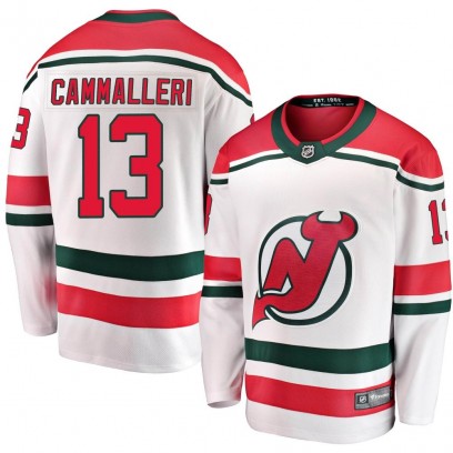 Men's Breakaway New Jersey Devils Mike Cammalleri Fanatics Branded Alternate Jersey - White