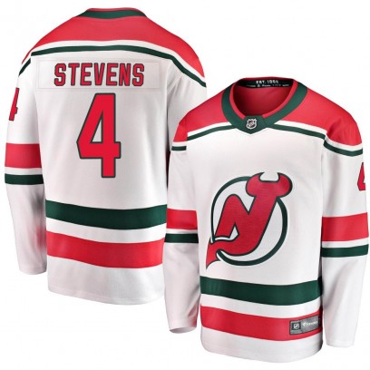 Men's Breakaway New Jersey Devils Scott Stevens Fanatics Branded Alternate Jersey - White