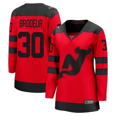 Women's Breakaway New Jersey Devils Martin Brodeur Fanatics Branded 2024 Stadium Series Jersey - Red