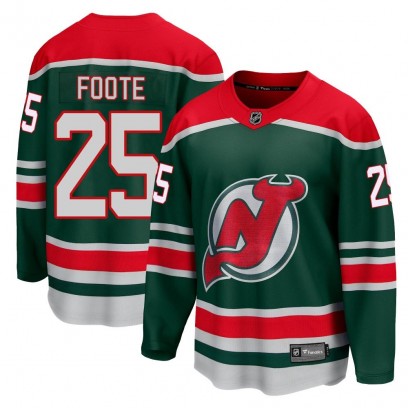 Youth Breakaway New Jersey Devils Nolan Foote Fanatics Branded 2020/21 Special Edition Jersey - Green