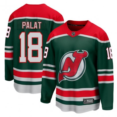 Youth Breakaway New Jersey Devils Ondrej Palat Fanatics Branded 2020/21 Special Edition Jersey - Green