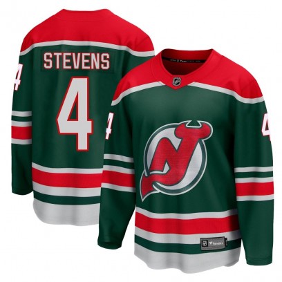 Youth Breakaway New Jersey Devils Scott Stevens Fanatics Branded 2020/21 Special Edition Jersey - Green