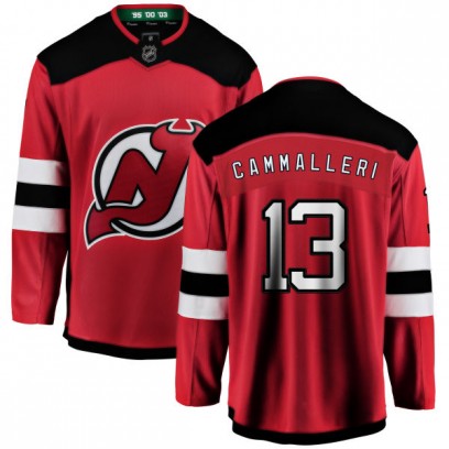 Men's Breakaway New Jersey Devils Mike Cammalleri Fanatics Branded Home Jersey - Red