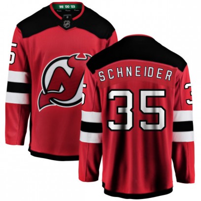 Youth Breakaway New Jersey Devils Cory Schneider Fanatics Branded New Jersey Home Jersey - Red