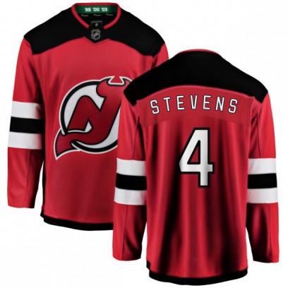 Men's Breakaway New Jersey Devils Scott Stevens Fanatics Branded Home Jersey - Red