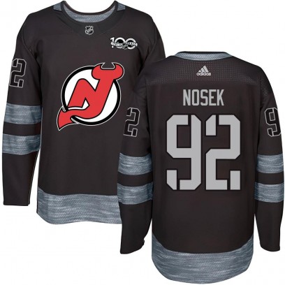 Men's Authentic New Jersey Devils Tomas Nosek 1917-2017 100th Anniversary Jersey - Black