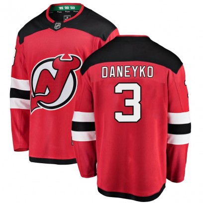 Youth Breakaway New Jersey Devils Ken Daneyko Fanatics Branded Home Jersey - Red