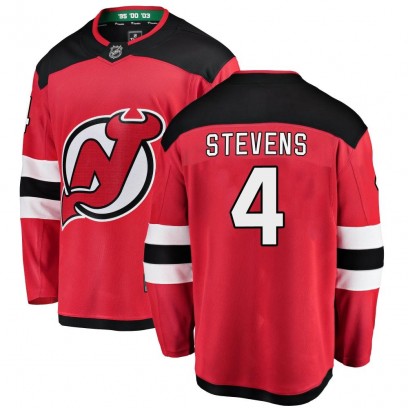 Youth Breakaway New Jersey Devils Scott Stevens Fanatics Branded Home Jersey - Red