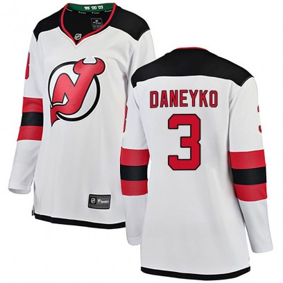Women's Breakaway New Jersey Devils Ken Daneyko Fanatics Branded Away Jersey - White