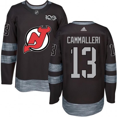 Youth Authentic New Jersey Devils Mike Cammalleri 1917-2017 100th Anniversary Jersey - Black
