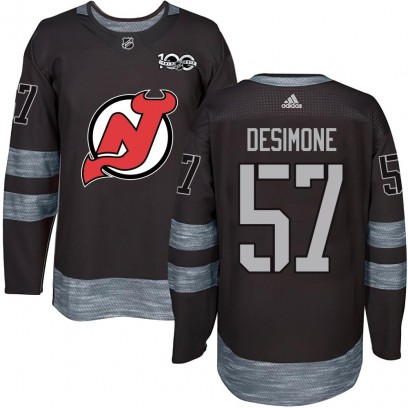 Youth Authentic New Jersey Devils Nick DeSimone 1917-2017 100th Anniversary Jersey - Black