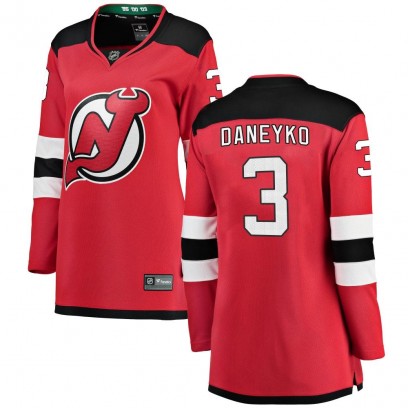 Women's Breakaway New Jersey Devils Ken Daneyko Fanatics Branded Home Jersey - Red