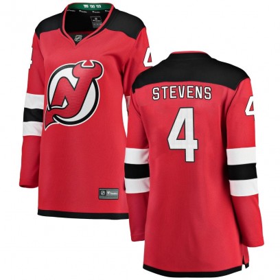 Women's Breakaway New Jersey Devils Scott Stevens Fanatics Branded Home Jersey - Red