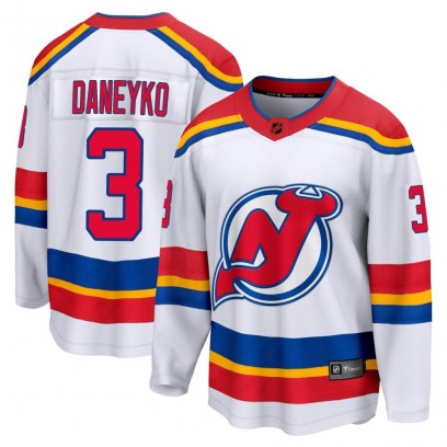 Men's Breakaway New Jersey Devils Ken Daneyko Fanatics Branded Special Edition 2.0 Jersey - White