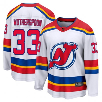Men's Breakaway New Jersey Devils Tyler Wotherspoon Fanatics Branded Special Edition 2.0 Jersey - White