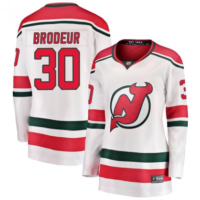Women's Breakaway New Jersey Devils Martin Brodeur Fanatics Branded Alternate Jersey - White