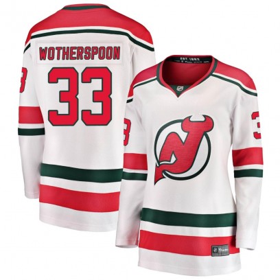 Women's Breakaway New Jersey Devils Tyler Wotherspoon Fanatics Branded Alternate Jersey - White