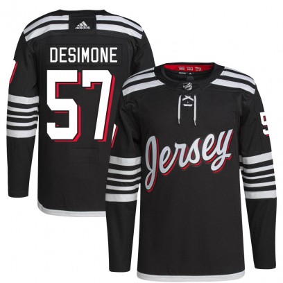 Youth Authentic New Jersey Devils Nick DeSimone Adidas 2021/22 Alternate Primegreen Pro Player Jersey - Black
