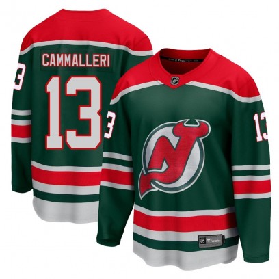 Men's Breakaway New Jersey Devils Mike Cammalleri Fanatics Branded 2020/21 Special Edition Jersey - Green