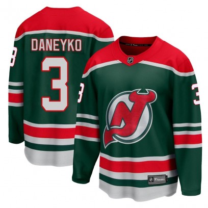 Men's Breakaway New Jersey Devils Ken Daneyko Fanatics Branded 2020/21 Special Edition Jersey - Green
