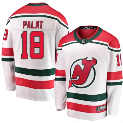 Youth Breakaway New Jersey Devils Ondrej Palat Fanatics Branded Alternate Jersey - White